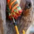 Front view of the Rajasthani decorative umbrella, showcasing its intricate design and vibrant colors